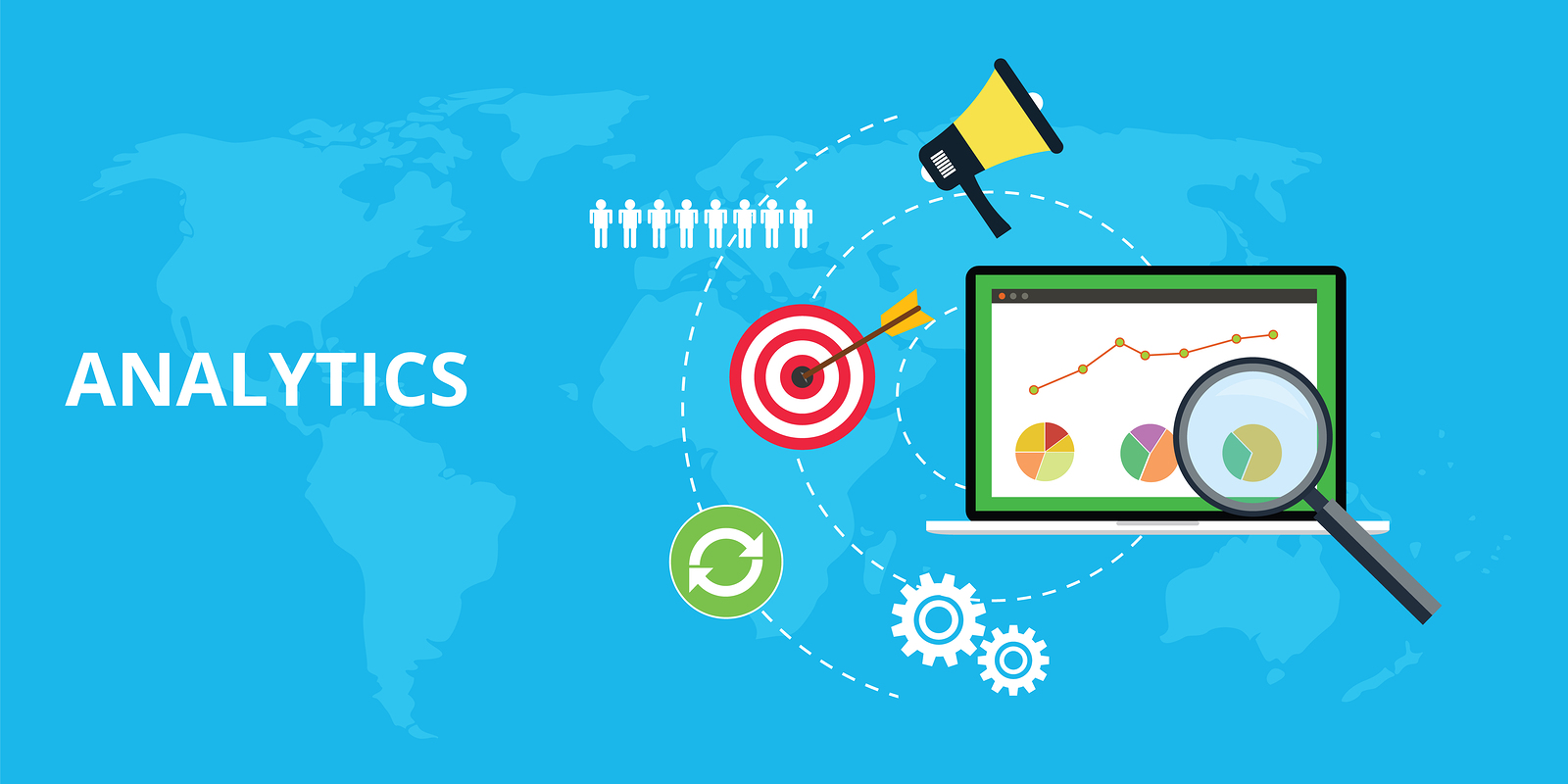 analytics and maintain website traffic graph and chart