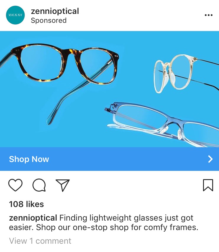 instagram ad