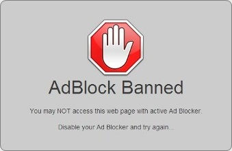 ad block banned